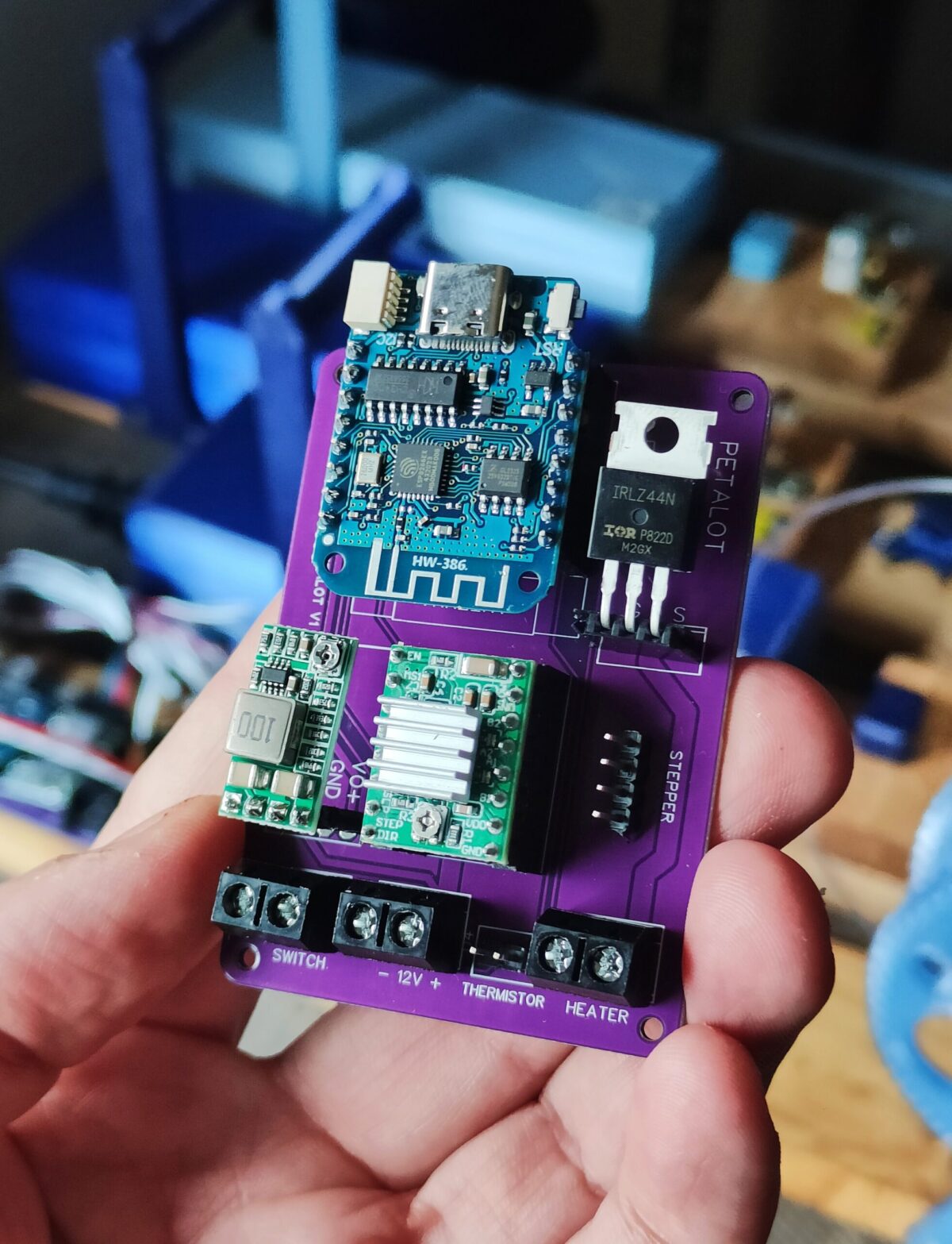 PCB para PETALOT