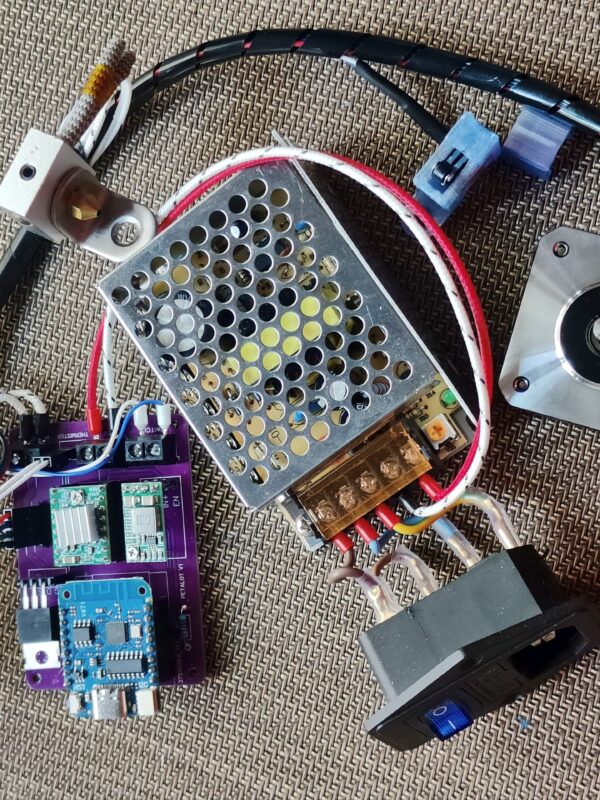 Electronic for PETALOT